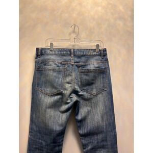 LOFT Curvy Skinny Jeans Medium Wash Button Fly Size 29 8